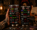 Custom Classic Rock Legends Tumbler Unique Gift for Music Lovers GradoCreations