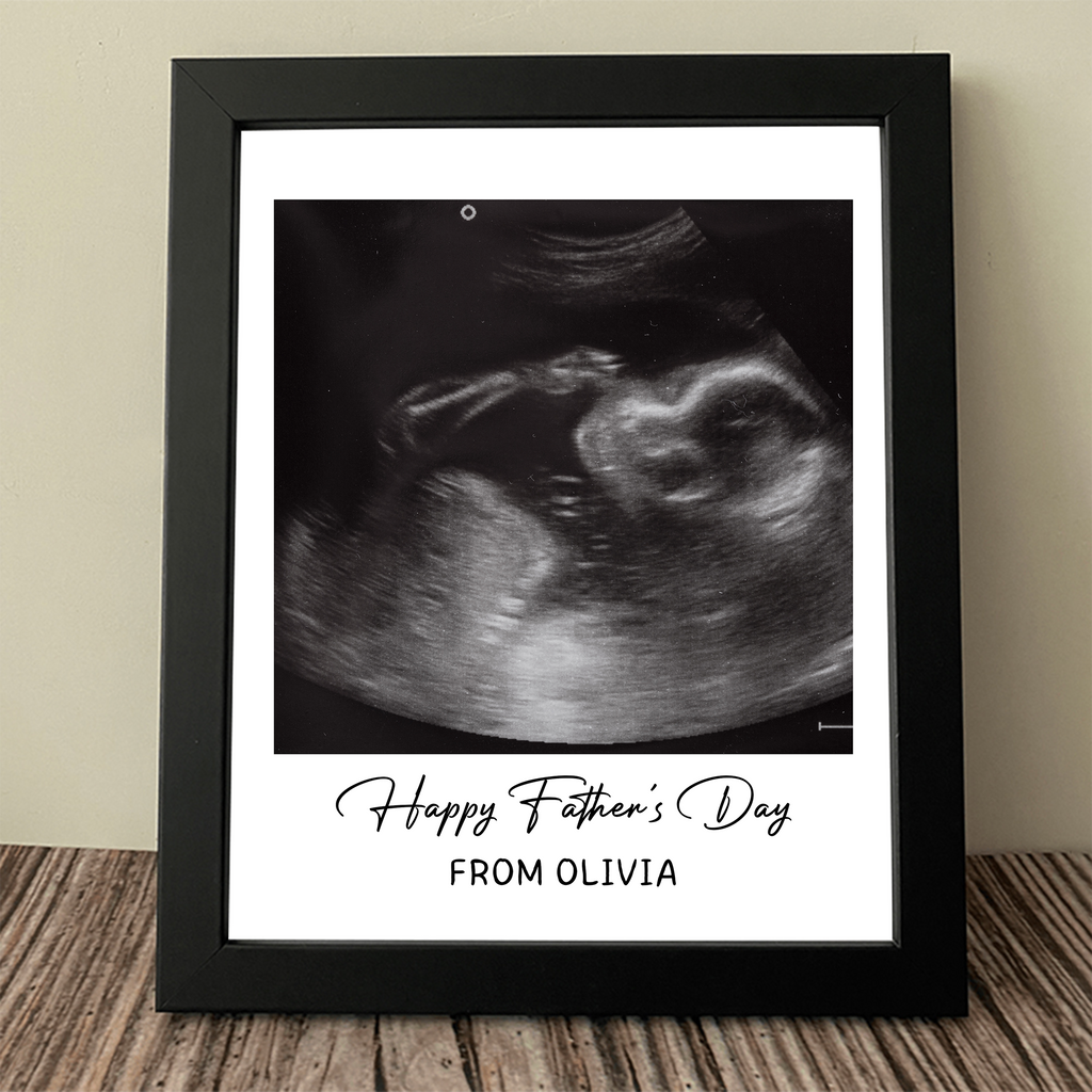Personalized Photo Picture Frame Custom Father's Day Gift for Dad HN590 - picture frame GradoCreations