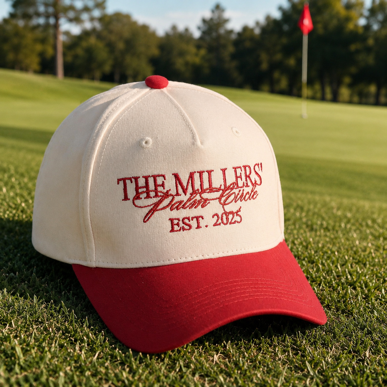 Personalized 90s Vintage Trucker Hat Gift for Family Golf Lovers HN590 - Trucker Hat Fix GradoCreations