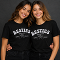 Personalized Best Friends Custom Name T-shirt Hoodie Gift Shirt GradoCreations