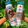 Personalized Disney Water Tracker Bottle Custom Name Gift Water Tracker Bottle GradoCreations