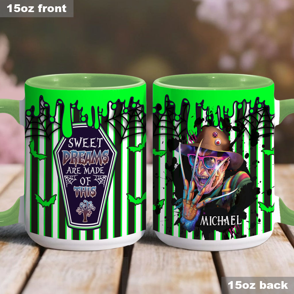 Personalized Sweet Dreams Accent Mug Custom Name Gift Idea Accent Mug GradoCreations