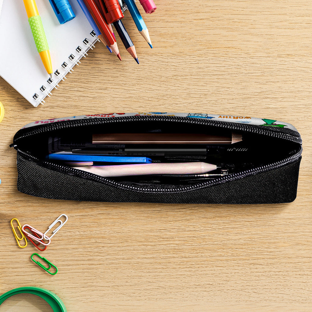 Personalized God Says I Am Pencil Case with Custom Name Gift for Kids Pencil Case GradoCreations