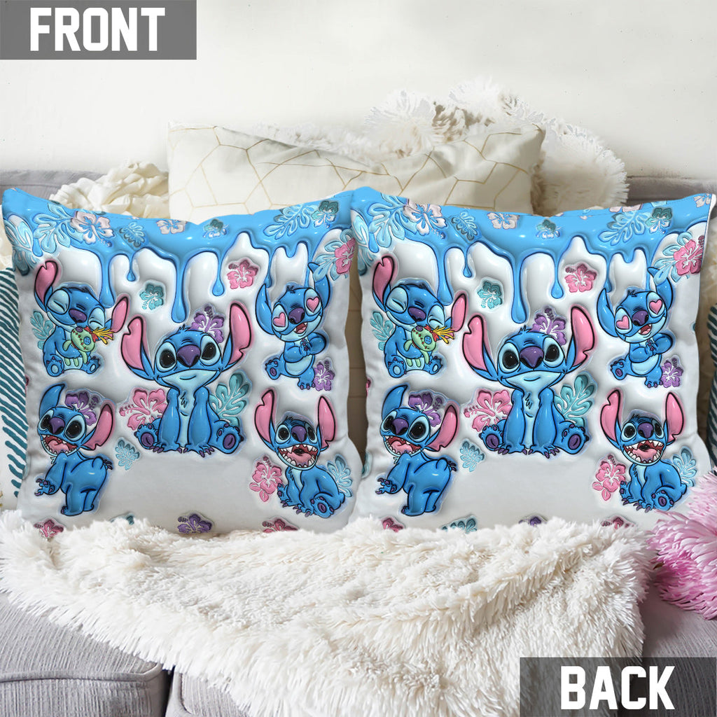 Personalized Throw Pillow with Ohana Design for Family Gift Throw Pillow GradoCreations
