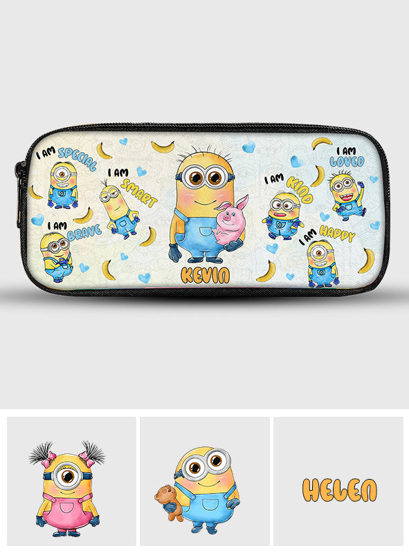 Personalized Minion Pencil Case Custom Name Back to School Gift Pencil Case GradoCreations