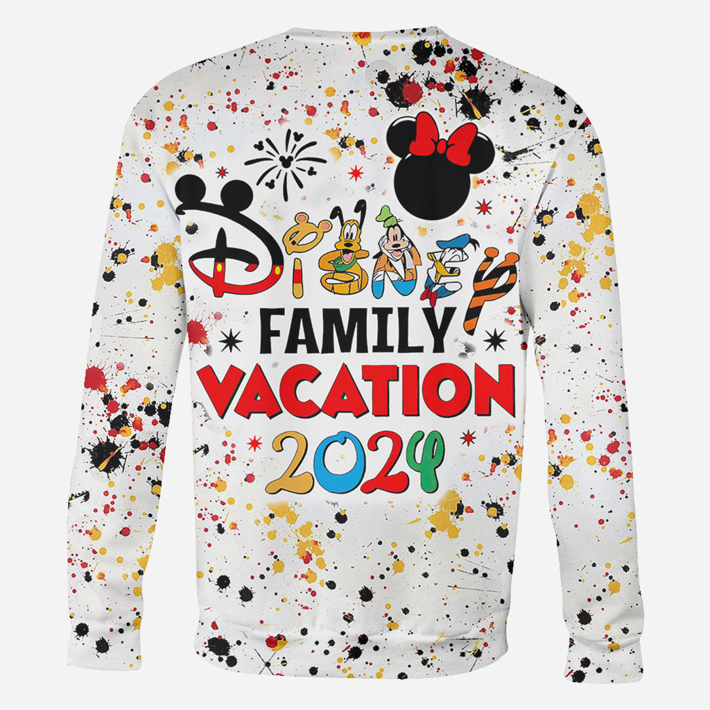 Personalized Disney Family Vacation All Over Shirt for Kids All Over Shirt GradoCreations