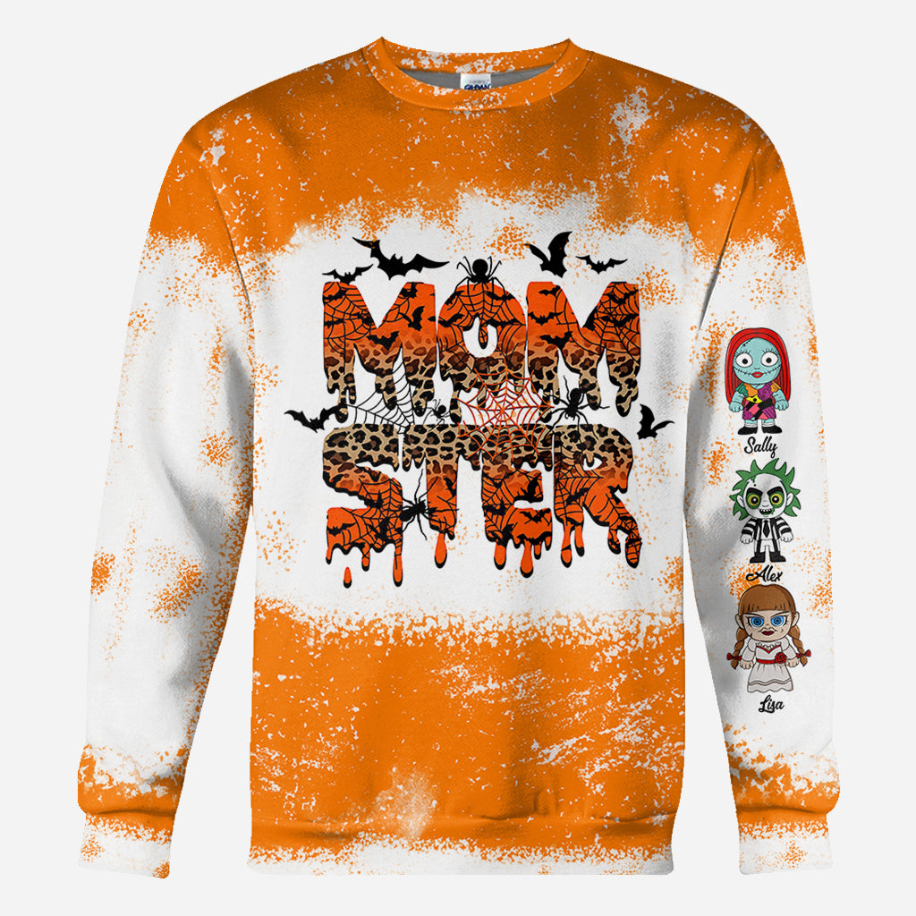 Personalized Momster All Over Shirt for Mom | Unique Gift All Over Shirt GradoCreations