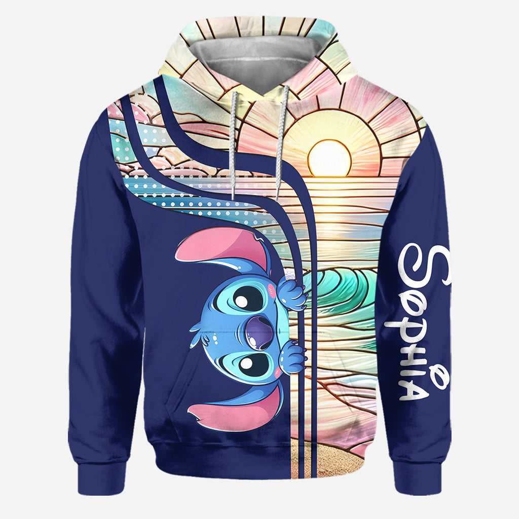 Personalized Ohana Hoodie and Leggings Custom Name Gift for Kids Hoodie & Leggings GradoCreations