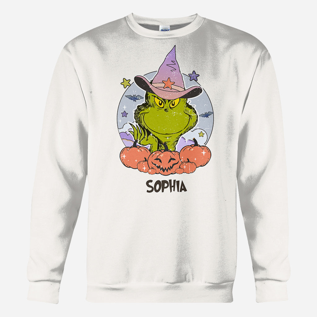 Personalized Grinch Halloween All Over Shirt Fun Costume Gift All Over Shirt GradoCreations
