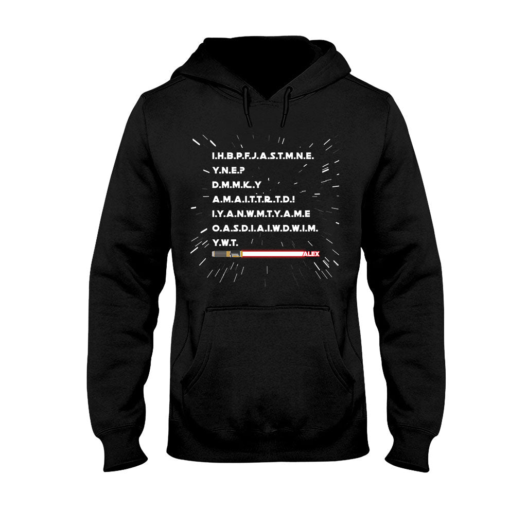 Personalized Star Wars Force T-shirt Hoodie Gift for Fans T-shirt & Hoodie GradoCreations
