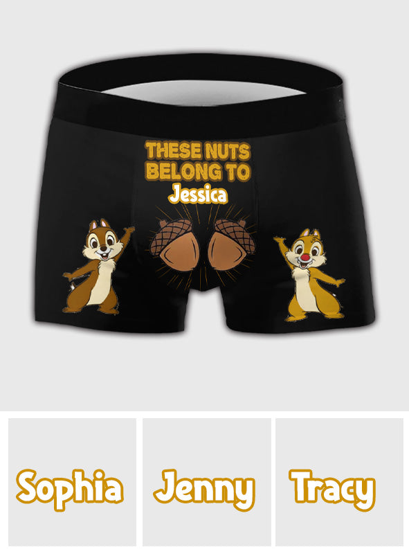 Personalized Men's Boxer Briefs Custom Name Gift for Him Men Boxer Briefs GradoCreations