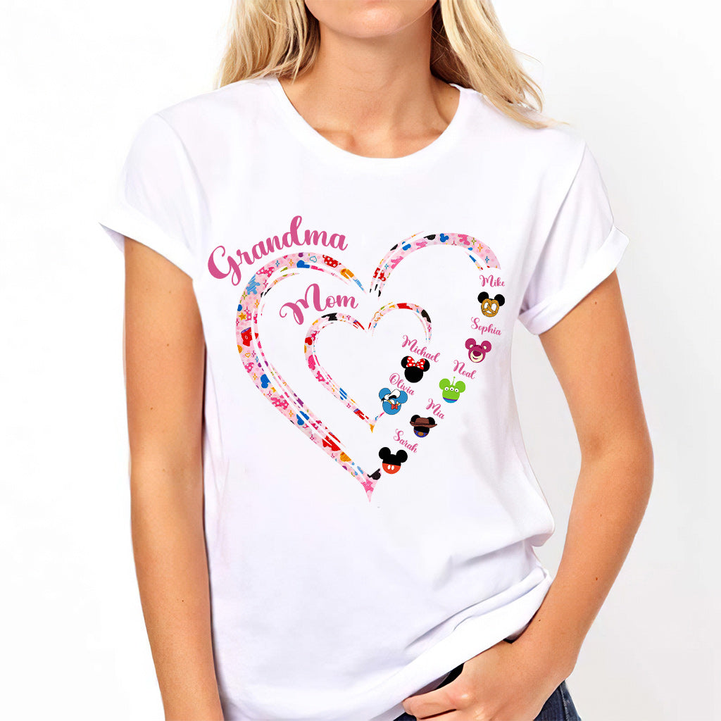 Personalized Grandma Mouse T-shirt & Hoodie Gift for Mother's Day T-shirt & Hoodie GradoCreations