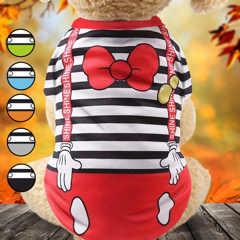 Personalized Halloween Pet Shirt with Mouse Ears Costume for Dogs Pet Shirt GradoCreations