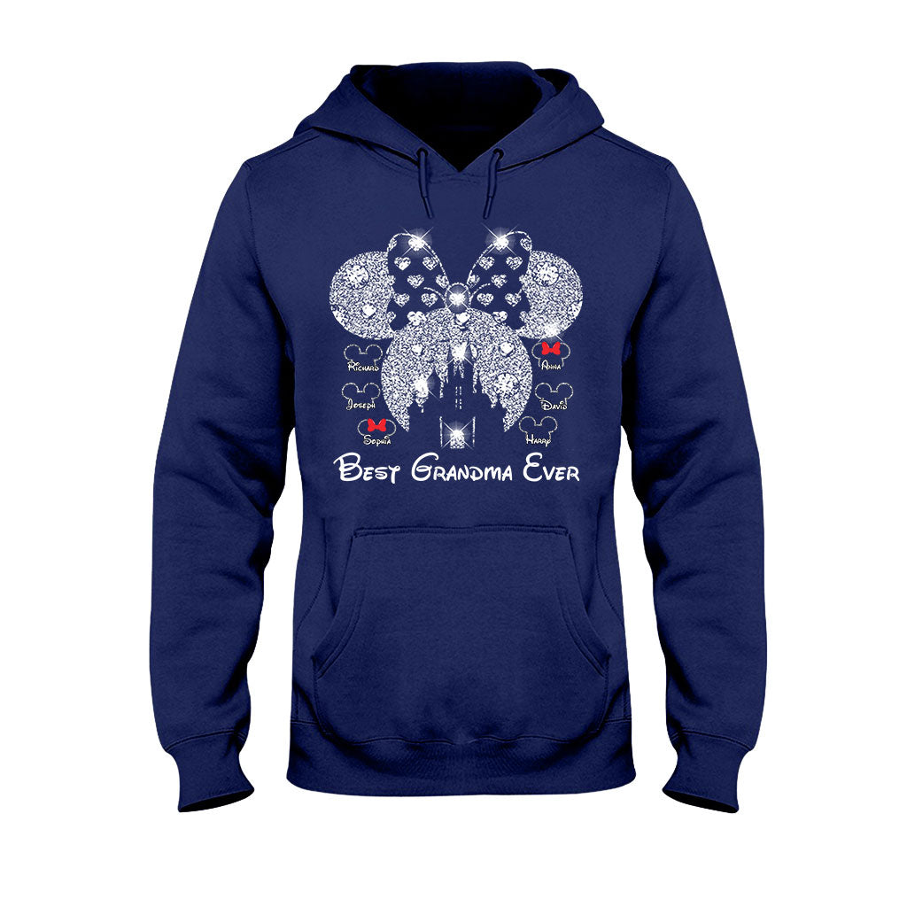 Personalized Best Grandma Ever Mouse T-shirt & Hoodie Gift T-shirt & Hoodie GradoCreations