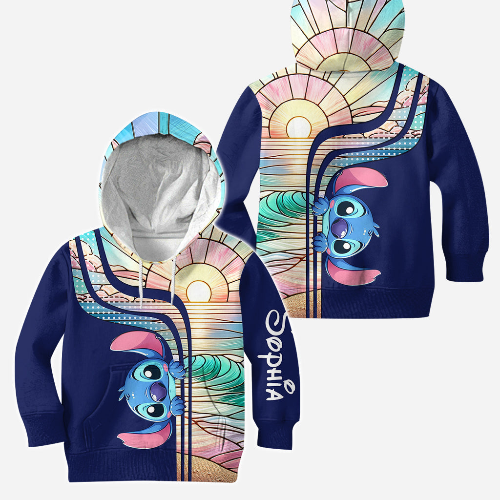 Personalized Ohana Hoodie and Leggings Custom Name Gift for Kids Hoodie & Leggings GradoCreations