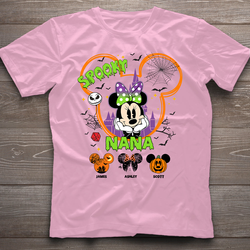 Personalized Spooky Nana T-shirt & Hoodie for Grandma T-shirt & Hoodie GradoCreations