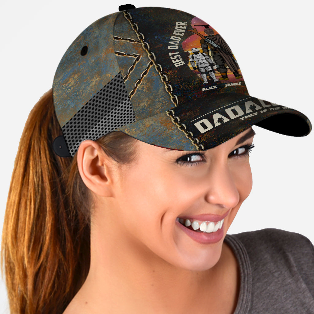 Personalized Classic Cap Best Dad Ever Star Wars Gift Classic Cap GradoCreations