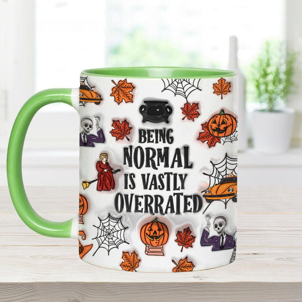 Personalized Halloween Accent Mug Custom Name Gift Idea Accent Mug GradoCreations