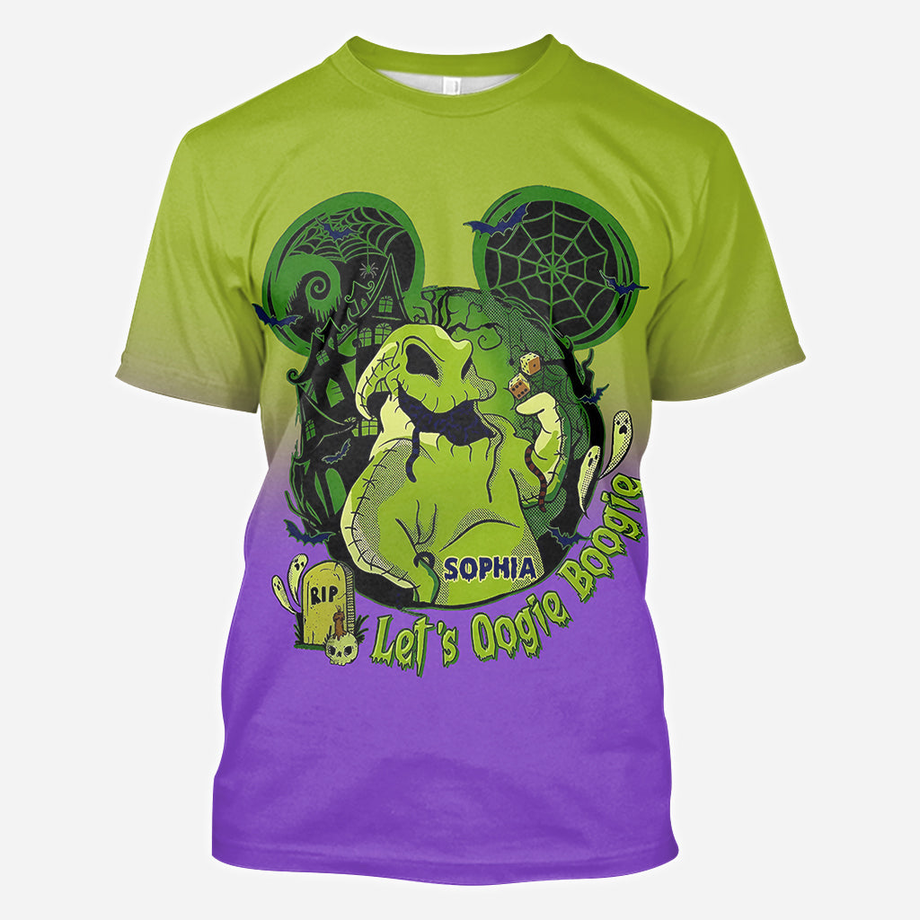 Personalized Oogie Boogie All Over Shirt Custom Name Gift All Over Shirt GradoCreations