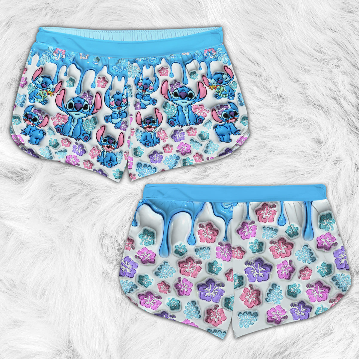 Personalized Ohana All Over Shirt & Shorts Set for Family All Over Shirt & Women Shorts GradoCreations