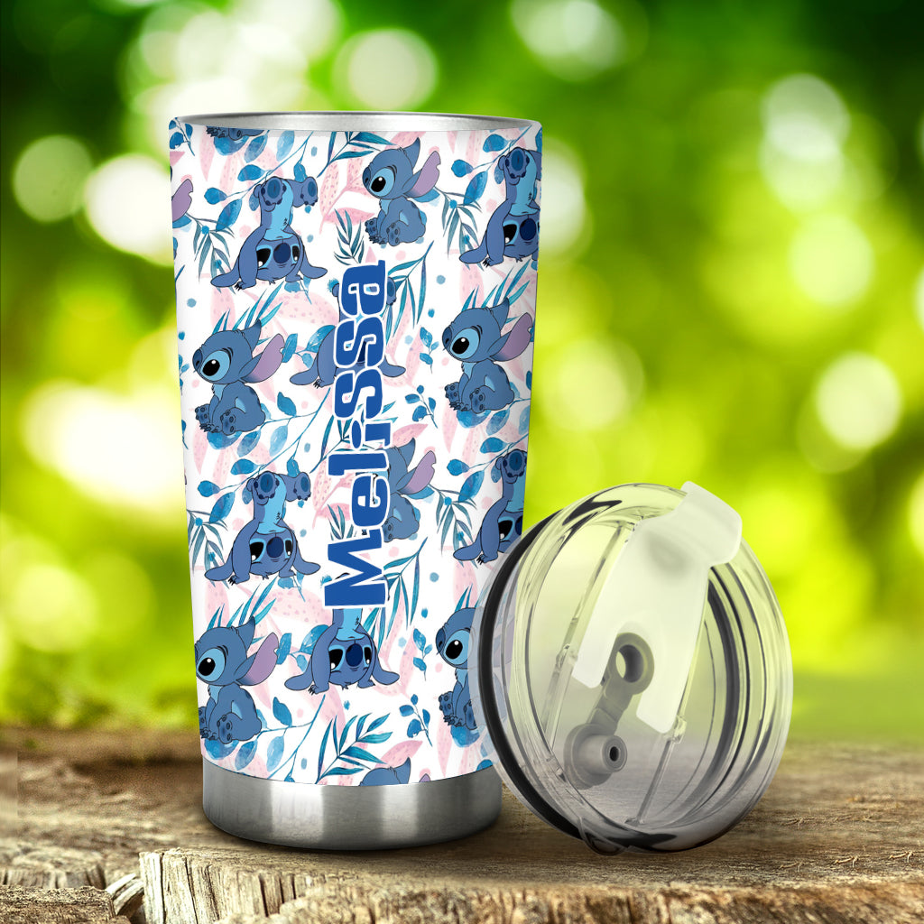 Personalized Ohana Tumbler Custom Name Summer Vibes Gift Tumbler GradoCreations