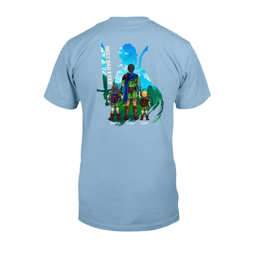 Personalized Legend of Dad T-Shirt & Hoodie Custom Name Gift for Father's Day T-shirt And Hoodie GradoCreations