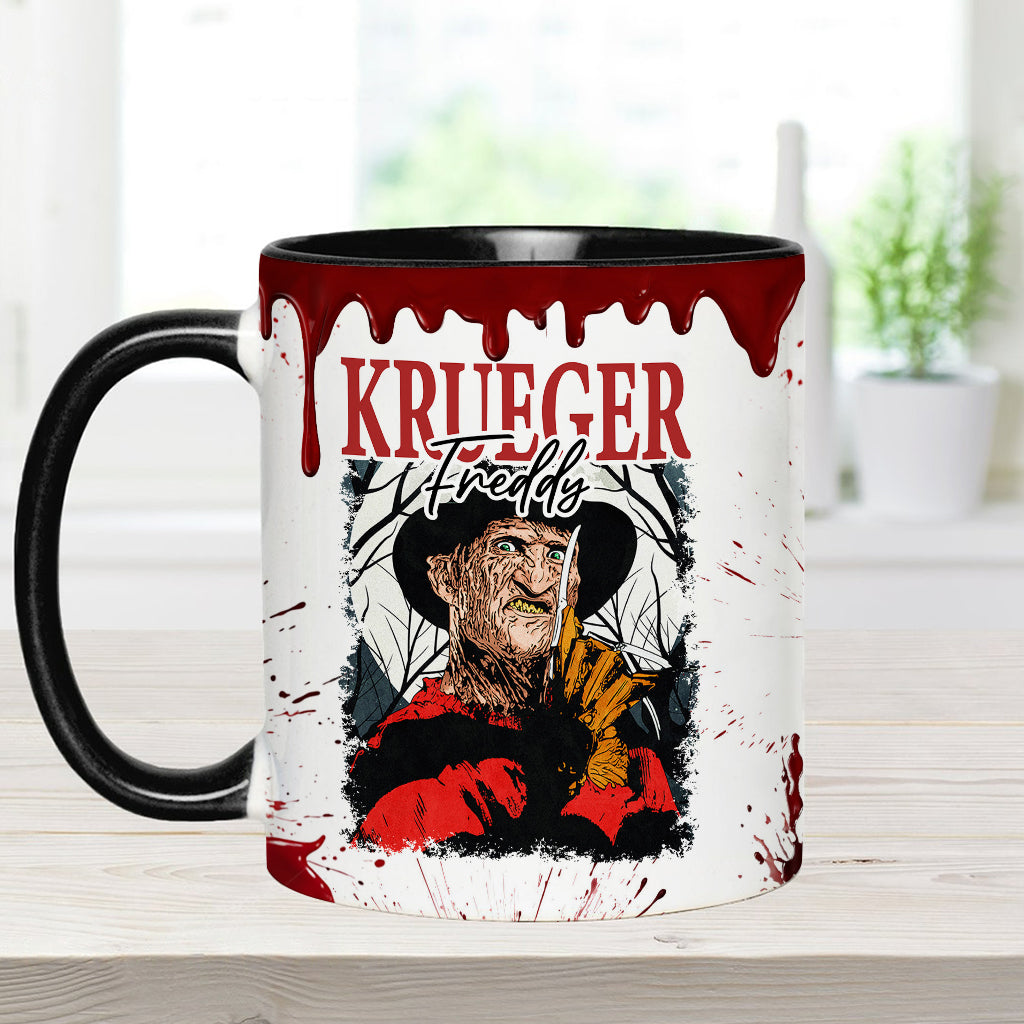 Personalized Halloween Horror Characters Accent Mug Gift Accent Mug GradoCreations