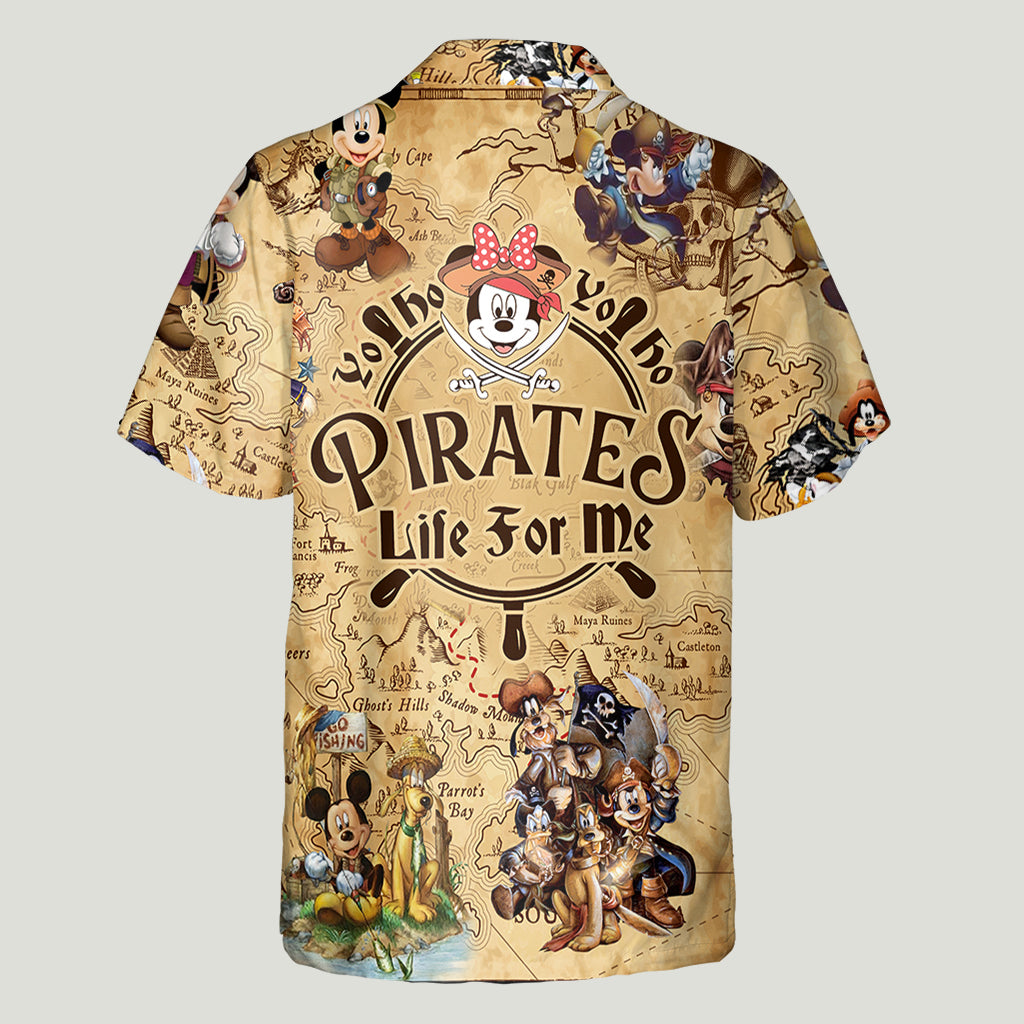 Personalized Pirates Life Hawaiian Shirt for Summer Fun Hawaiian Shirt GradoCreations