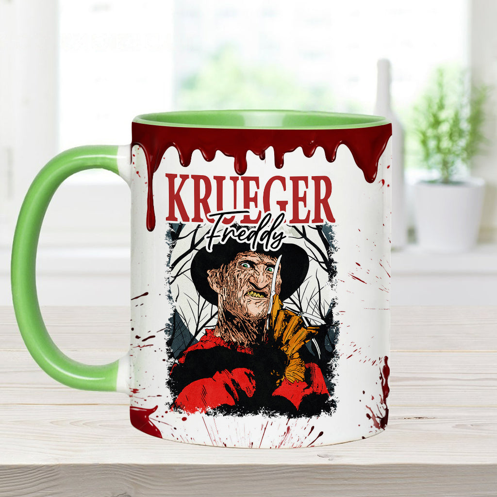 Personalized Halloween Horror Characters Accent Mug Gift Accent Mug GradoCreations