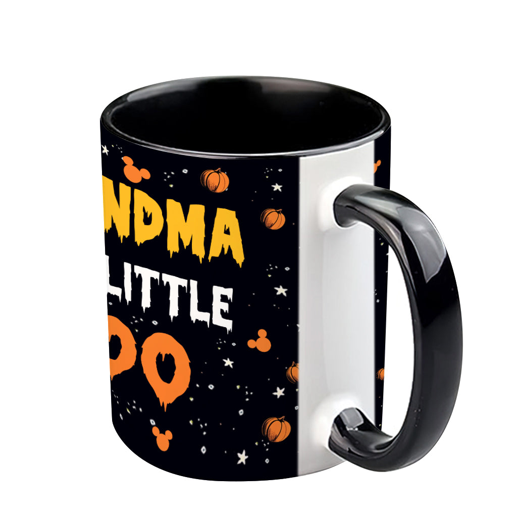 Personalized Halloween Mug for Grandma Custom Name Boo Crew Gift Accent Mug GradoCreations