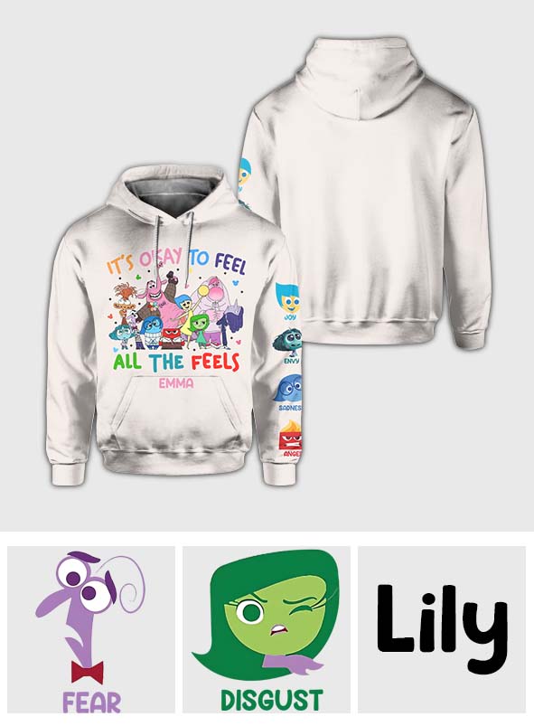 Personalized All-Over Shirt for Kids | Back to School Gift All Over Shirt GradoCreations