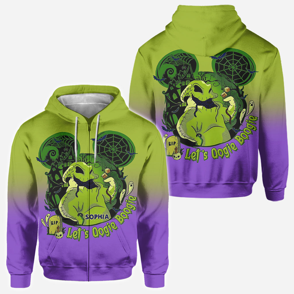 Personalized Oogie Boogie All Over Shirt Custom Name Gift All Over Shirt GradoCreations