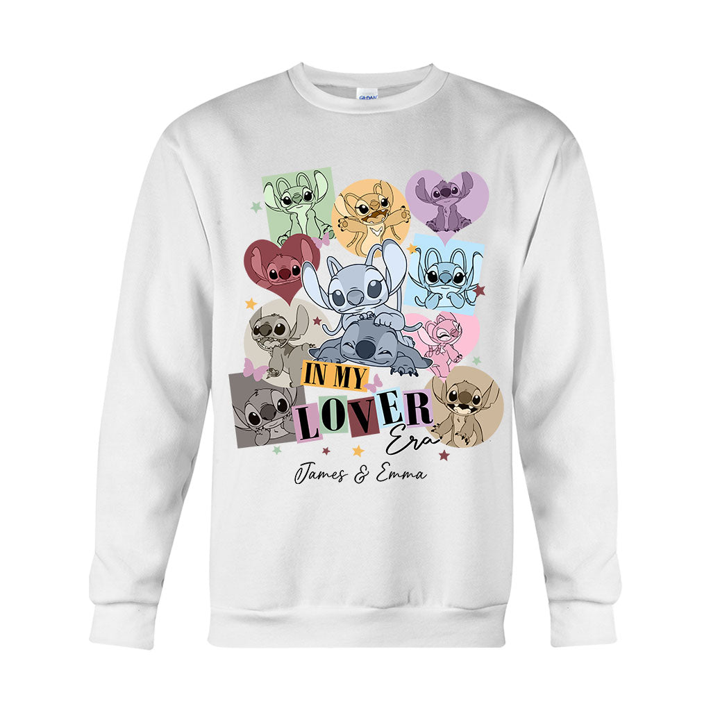 Personalized Couple T-shirt & Hoodie with Custom Names Gift for Her & Him T-shirt & Hoodie GradoCreations
