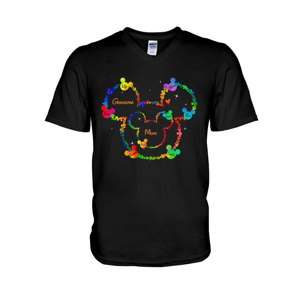 Personalized Mom Grandma Mouse T-shirt & Hoodie Gift for Mother's Day T-shirt & Hoodie GradoCreations