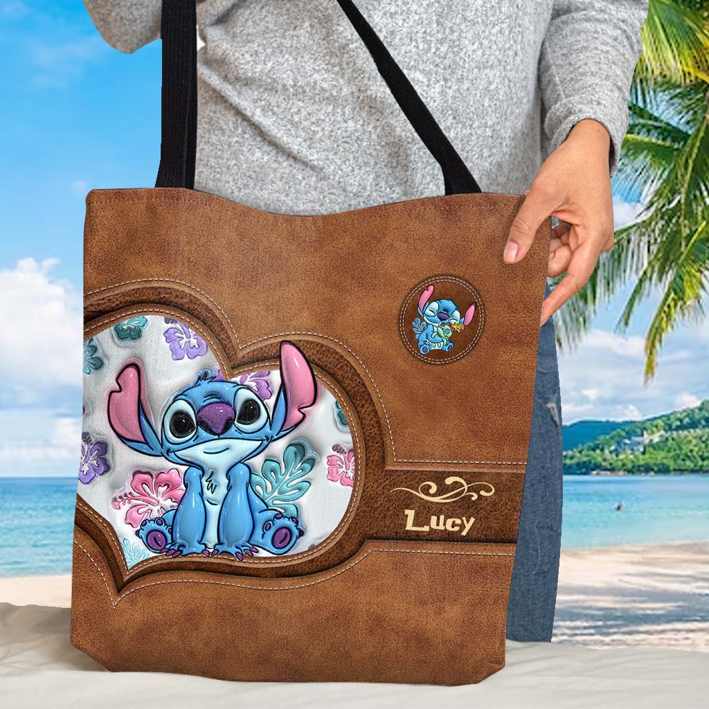 Personalized Ohana Tote Bag with Custom Name for Family Tote Bag GradoCreations