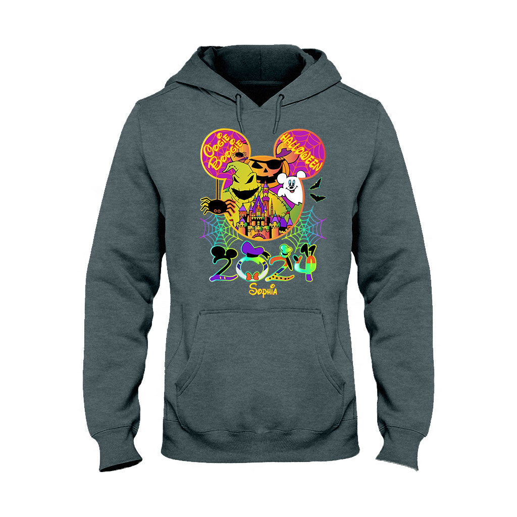 Personalized Halloween Mouse T-Shirt & Hoodie Custom Name Gift T-shirt & Hoodie GradoCreations