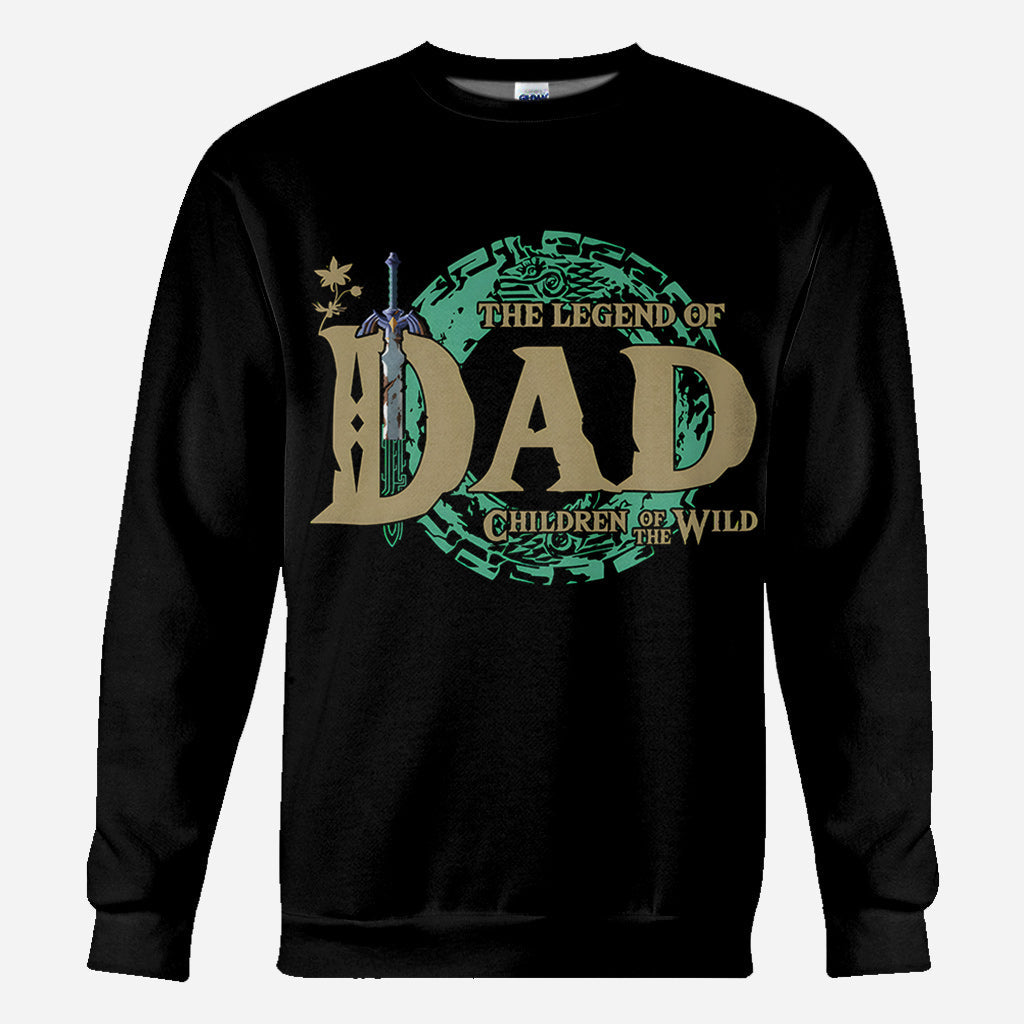 Personalized All Over Shirt The Legend of Dad/Mom Gift Idea All Over Shirt GradoCreations