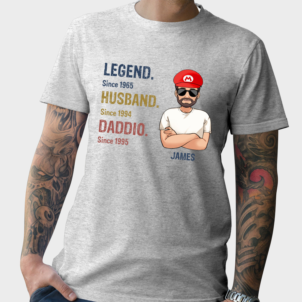 Personalized Super Plumber T-Shirt & Hoodie for Dad | Custom Name Gift T-shirt & Hoodie GradoCreations