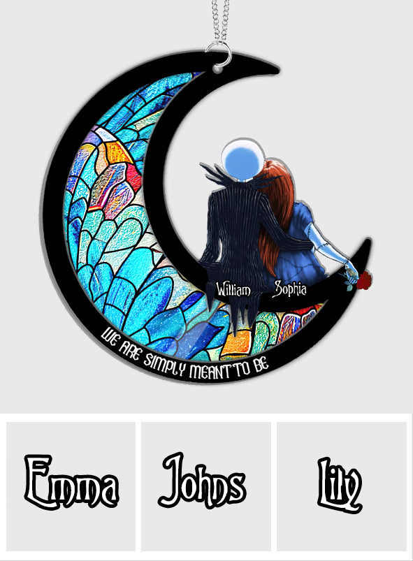 Personalized Nightmare Suncatcher Gift for Couples - We Are Simply Meant To Be Suncatcher GradoCreations