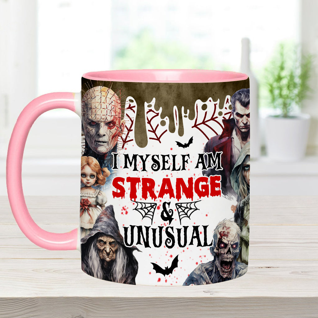 Personalized Horror-Themed Accent Mug Custom Name Gift Accent Mug GradoCreations