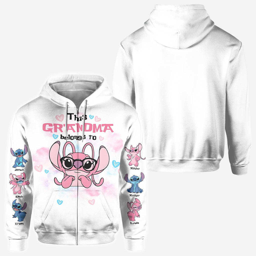 Custom Grandma All Over Shirt with Personalization - Unique Gift All Over Shirt GradoCreations