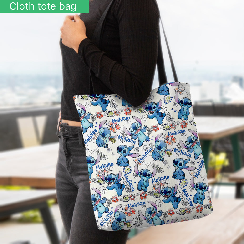 Personalized Ohana Tote Bag Custom Name Summer Gift Tote Bag GradoCreations