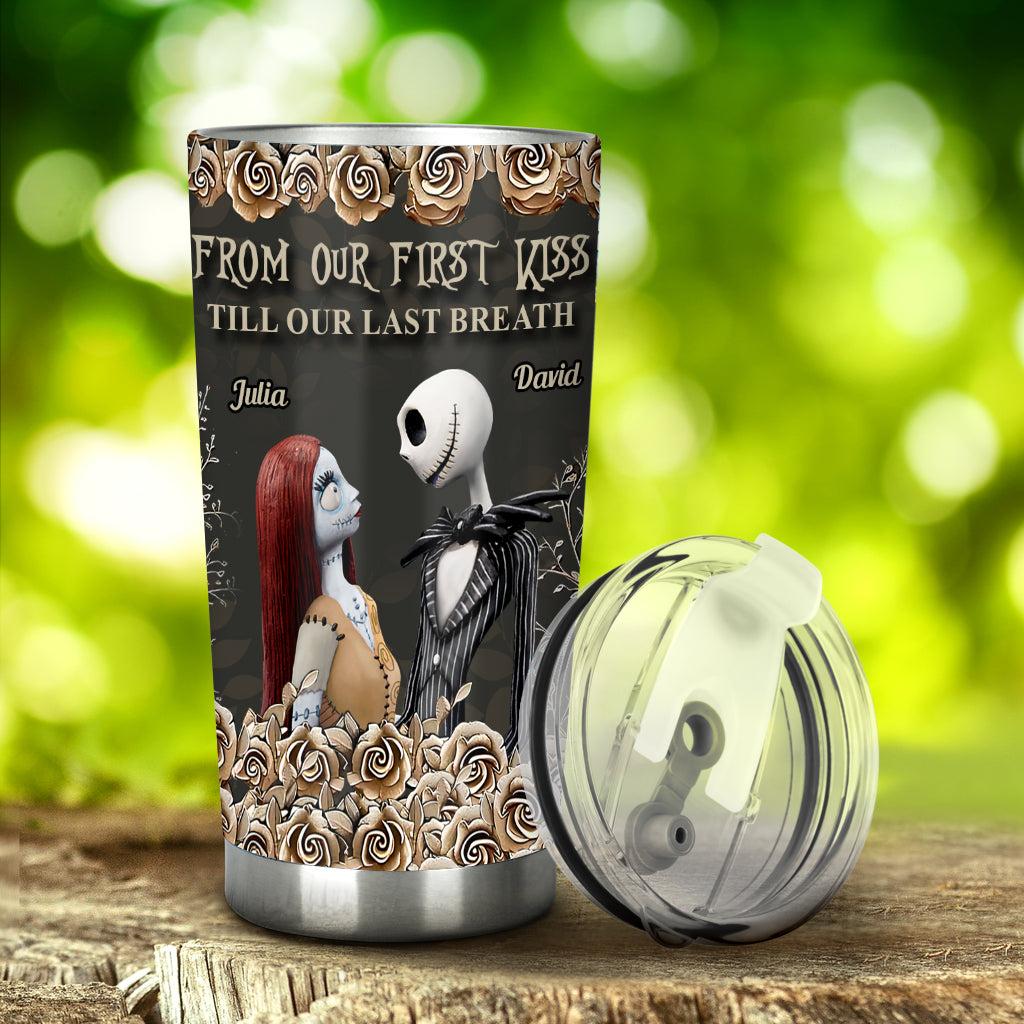 Personalized Nightmare Tumbler Custom Name Gift for Couples Tumbler GradoCreations