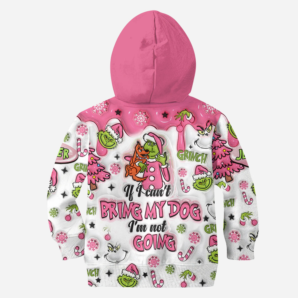 Personalized Christmas All Over Shirt with Grinch Design for Dog Lovers All Over Shirt GradoCreations