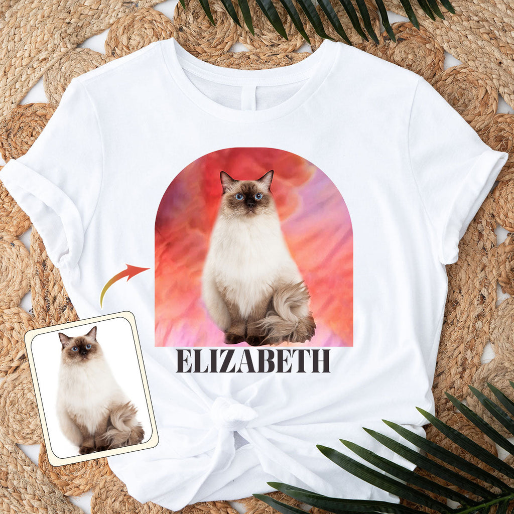 Personalized Cat T-Shirt & Hoodie Custom Name Gift for Cat Lovers T-shirt & Hoodie GradoCreations