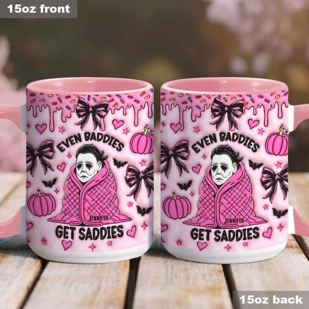 Personalized Two-Tone Accent Mug with Halloween Theme Gift Accent Mug GradoCreations