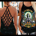 Personalized Halloween Cross Tank Top Custom Name Gift Idea Cross Tank Top GradoCreations