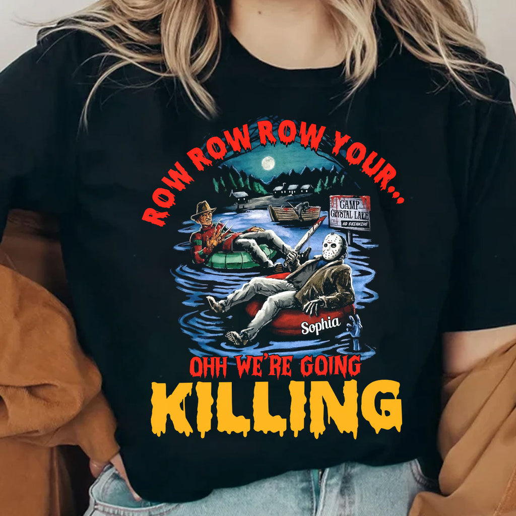 Personalized Row Row Row Your Boat T-shirt and Hoodie Gift T-shirt & Hoodie GradoCreations