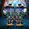 Personalized Halloween Tumbler with Handle for Drinks Tumbler With Handle GradoCreations