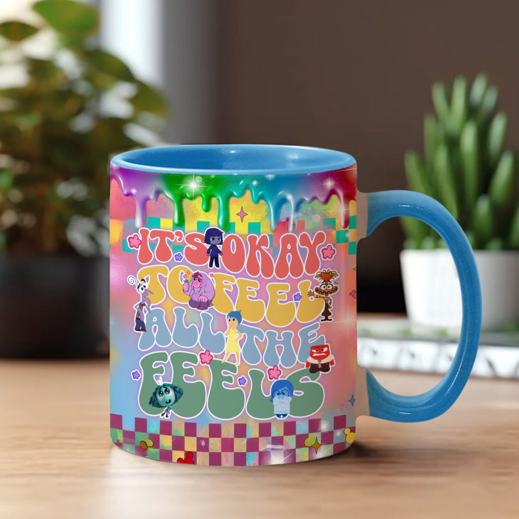 Personalized Accent Mug with Colorful Design for Any Occasion Accent Mug GradoCreations